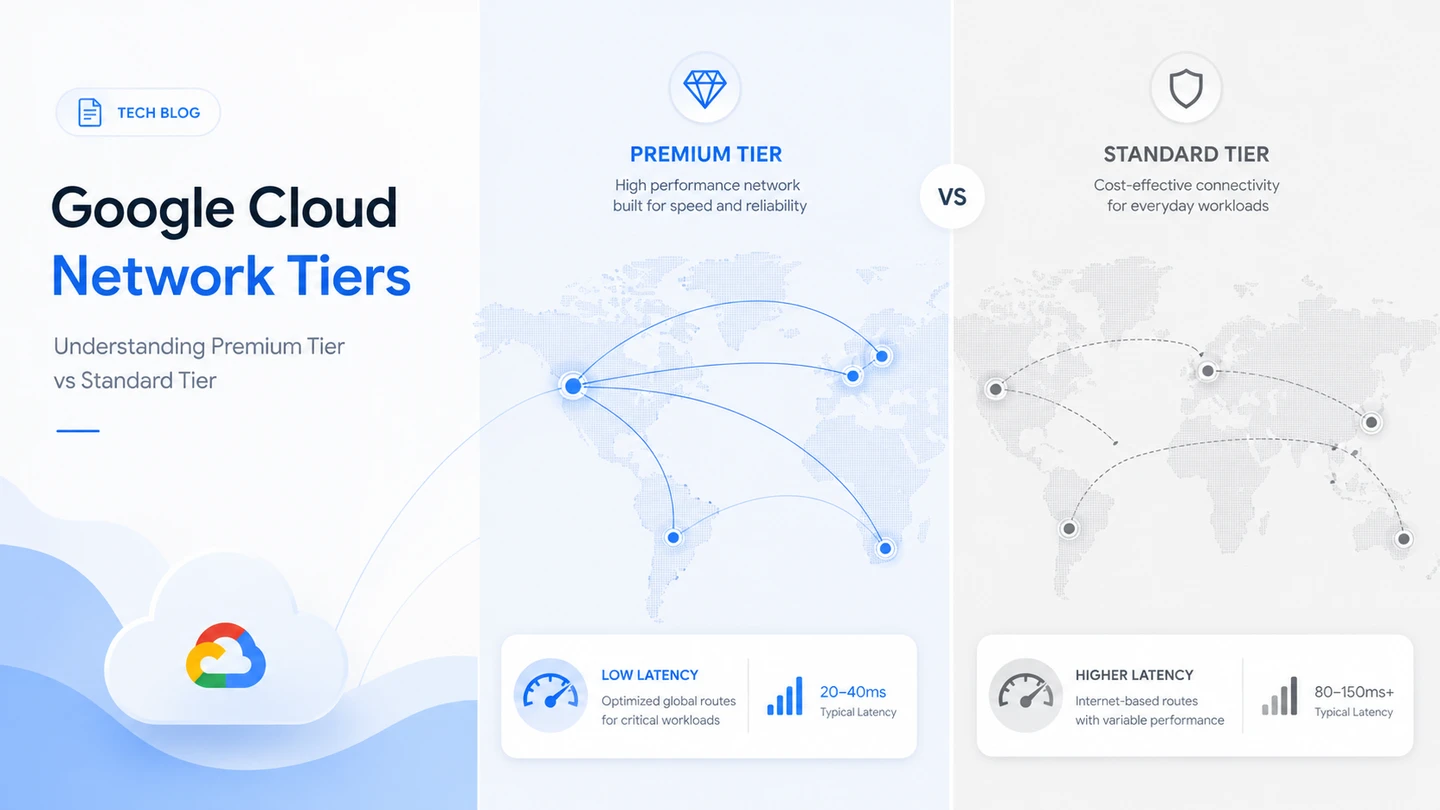 What Is Better? Premium Tier vs. Standard Tier on Network Service Tiers in Google Cloud