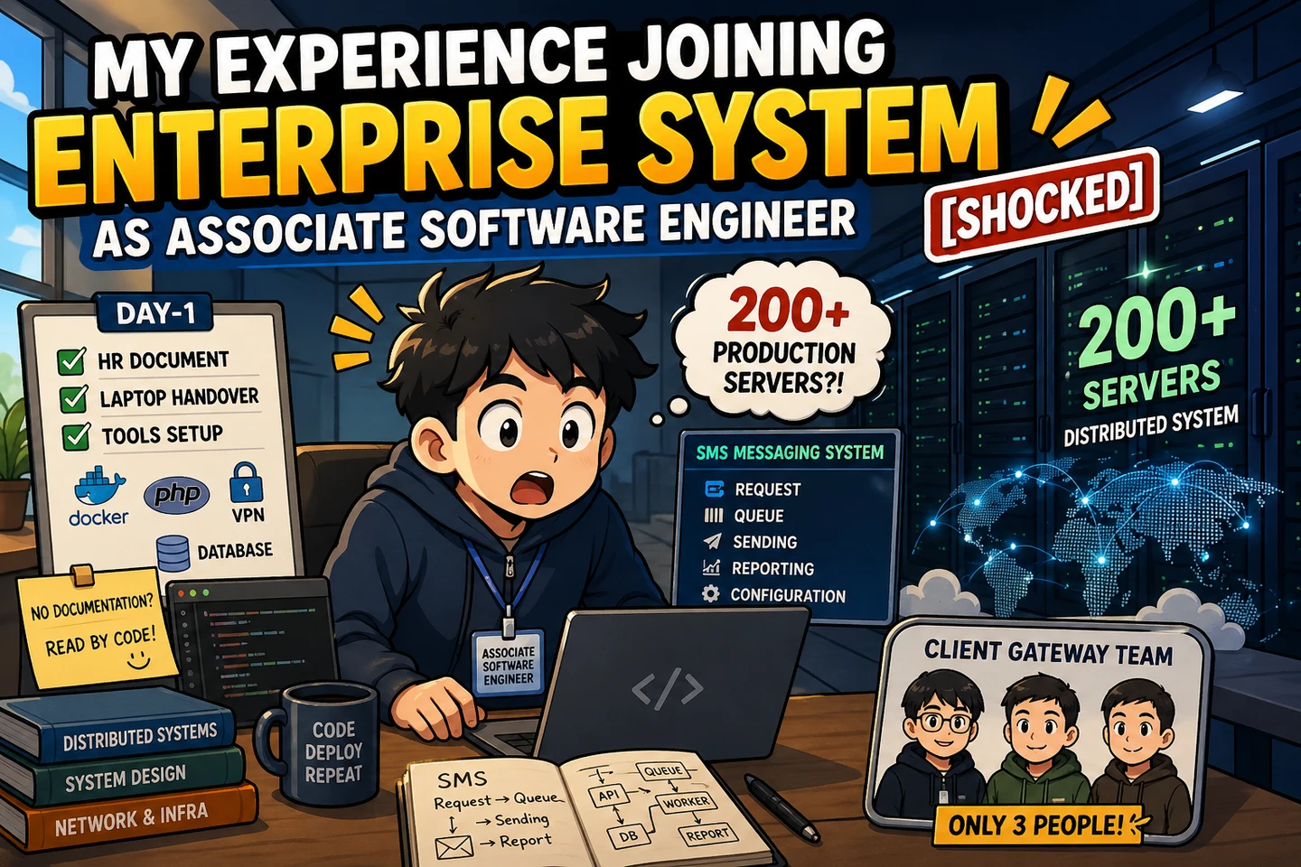 My Experience Joining an Enterprise System as an Associate Software Engineer